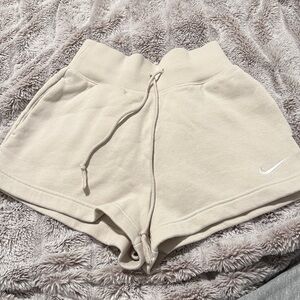 Nike Beige Casual Shorts